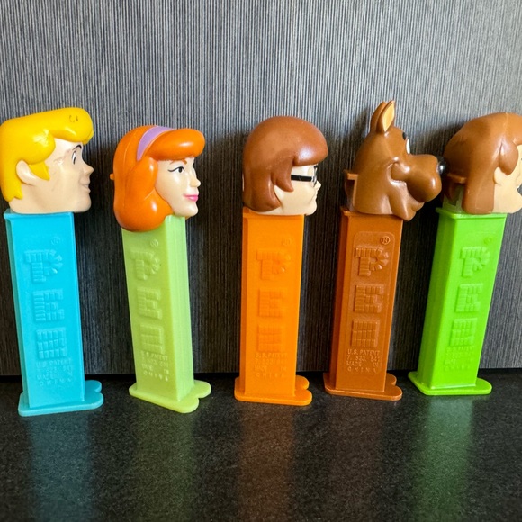 Scooby Doo Gang Pez Dispensers Set of 5 - Picture 2 of 6